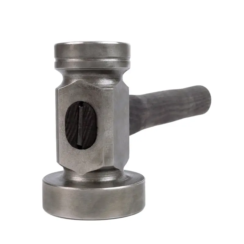Blacksmith Flatter Hammer – 3.9 Lb Round & Broad Face Design 1