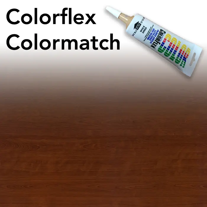 Blossom Cherrywood 758 Colorflex Laminate Caulk For Warm Wood-Grain Formica 1