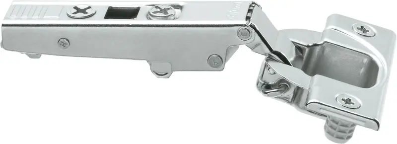 Blum 110° Full-Overlay Free-Swing Clip-Top Dowel Hinge 1