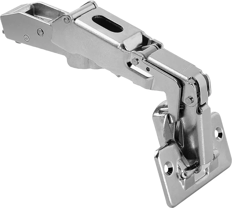 Blum 170° Half-Overlay Free-Swing Clip-Top Screw-On Hinge 1