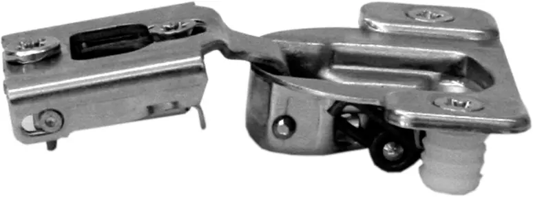 Blum 38N 107° Self-Close Face Frame Hinge – 3/4" Overlay, Dowel Mount 1