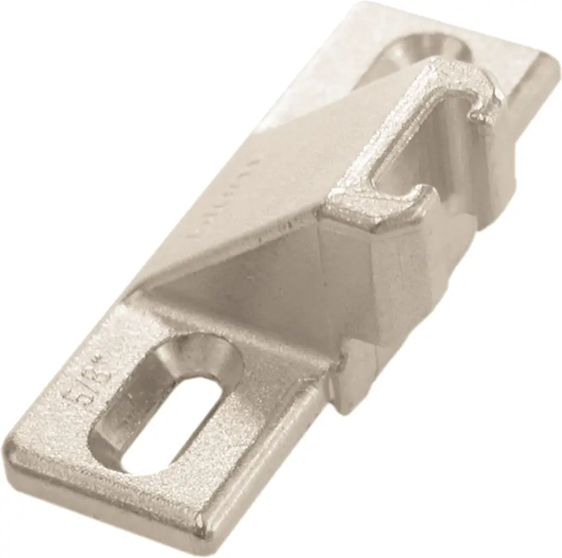 Blum 5/8" Overlay Edge-Mount Face Frame Mounting Adapter For Compact 33 Hinge 1