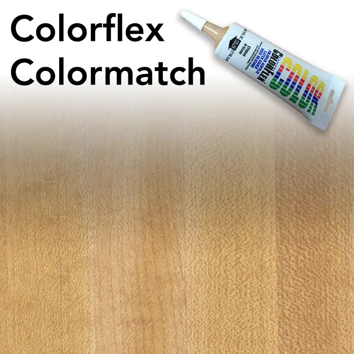 Butcherblock Maple 204 Laminate Seam Sealant – Formica Color-Matched Colorflex Caulk 1