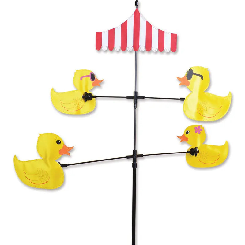 Carousel-Style Rubber Duck Spinner 1