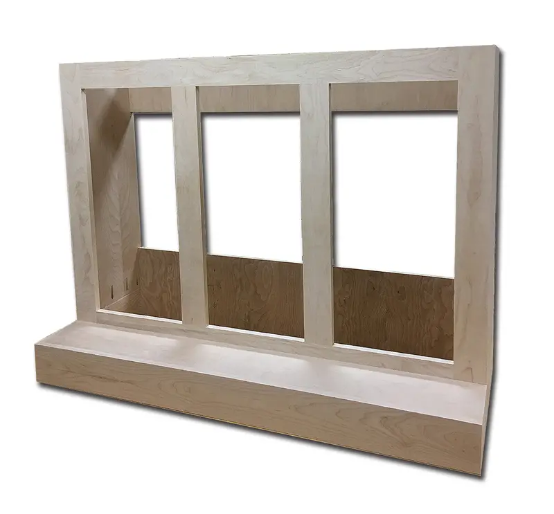 Castlewood Contemporary Wood Mantel Range Hood 1