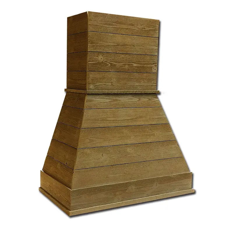 Castlewood Rustic Shiplap Chimney Range Hood 1