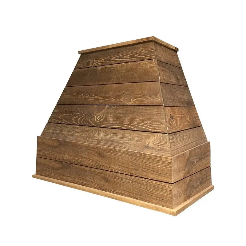 Castlewood Rustic Shiplap Range Hood – No Extension 1