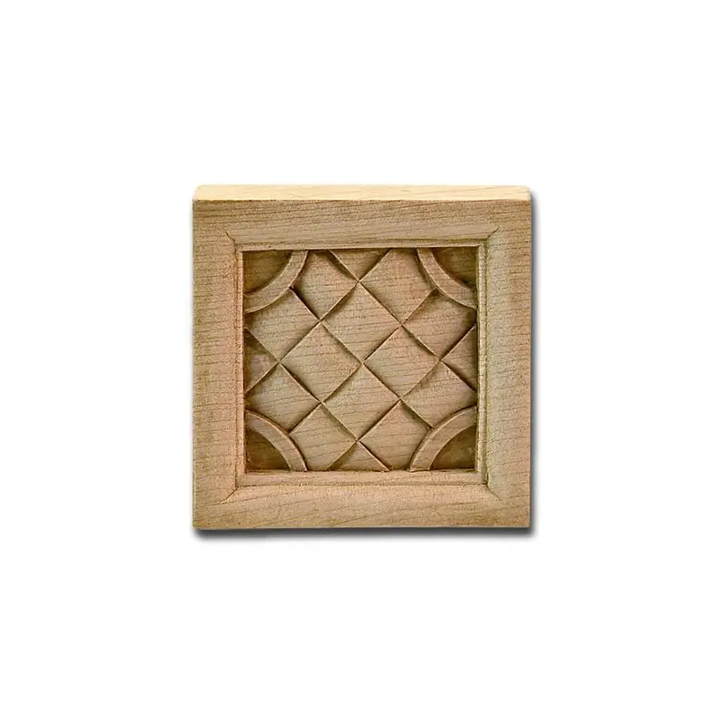 Castlewood Sy-3035 Ornamental Wood Rosette 1