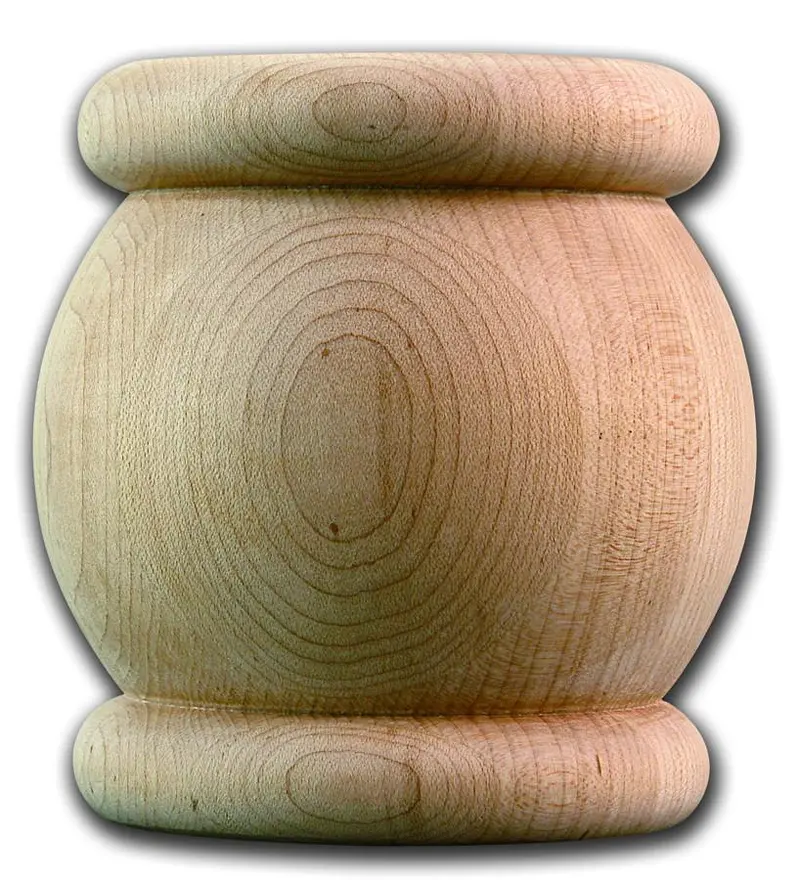 Castlewood Sy-Bf-182 Chunky Profile Bun Foot 1