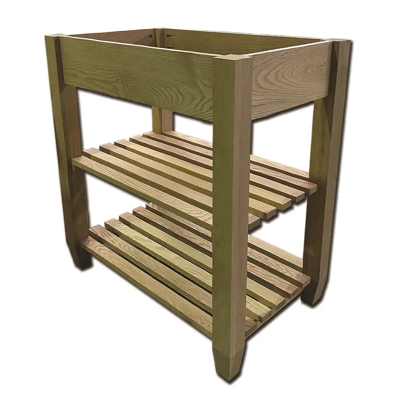 Castlewood Sy-Vsk Shaker-Style Vanity Base With Ventilated Shelving 1