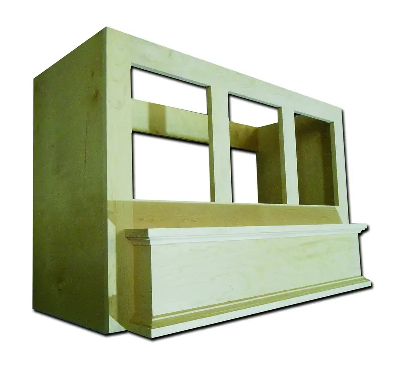Castlewood Sy-Wmhs Mantel-Style Range Hood With Flat Valance 1
