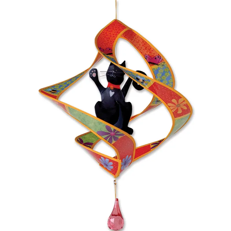 Cat-Design Accent Twirly For Playful Indoor Or Outdoor Use 1