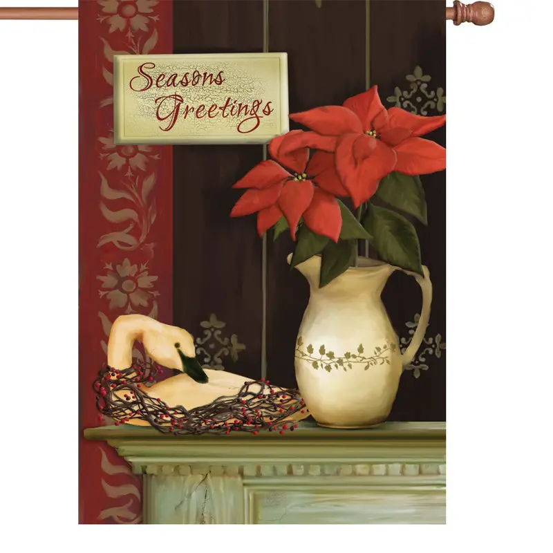 Celebrate The Season Large Flag – 28-Inch Festive Outdoor Banner 1