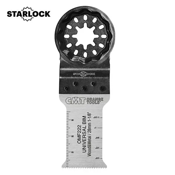 Cmt 28Mm Bi-Material Oscillating Blade For Wood And Metal 1