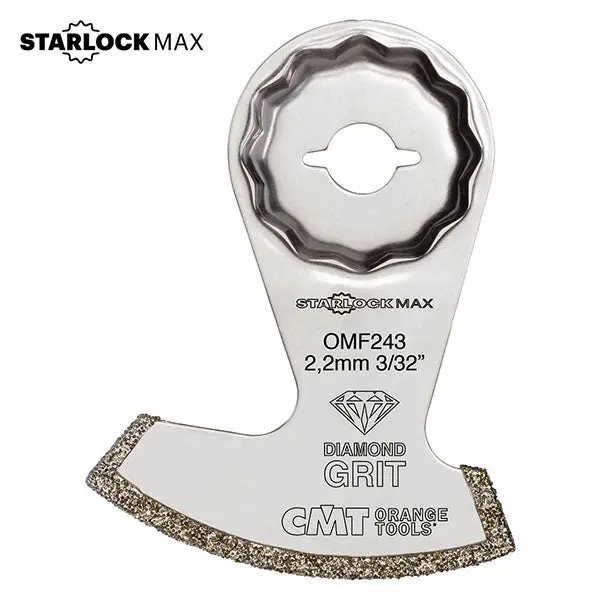 Cmt 60Mm Diamond-Coated Segment Saw Blade – Extended-Durability Oscillating Cutter 1