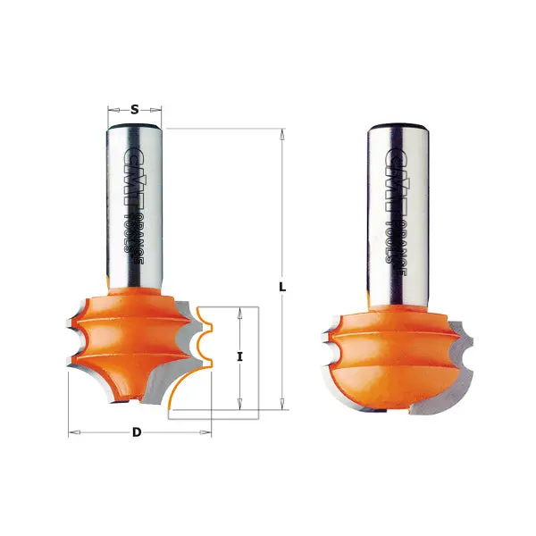 Cmt Modular Molding System Router Bit Set 1