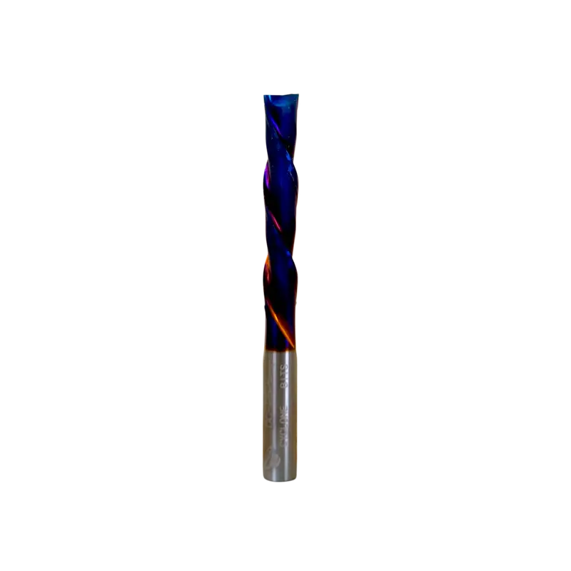 Dc-2525 1/4-Inch Down-Cut Carbide End Mill For Flush Trimming And Edge Finishing 1