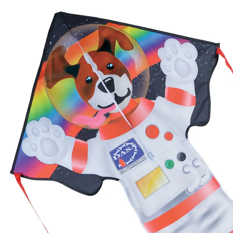 Dog Side Of The Moon Easy-Fly Kite – Large Lunar Canine Theme 1