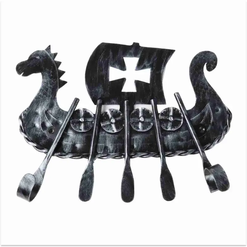 Drakkar-Style Wall-Mounted Axe Display Holder 1