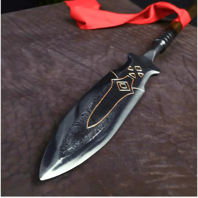 Draupnir Spear With Natural Wood Handle 1