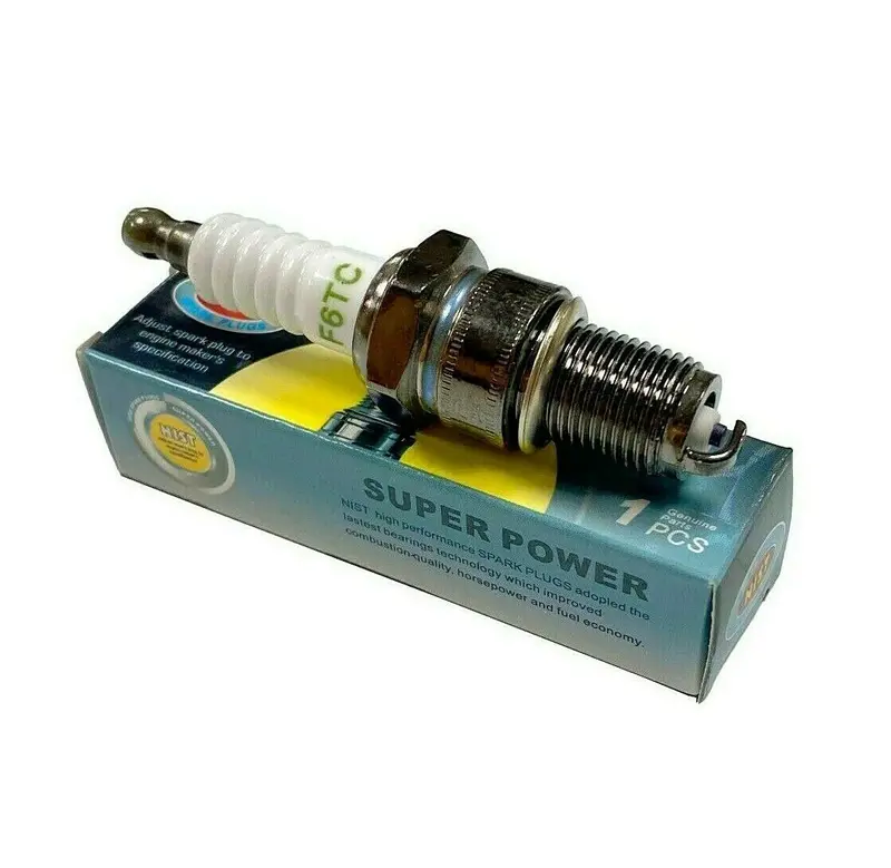 F6Tc Spark Plug – Compatible With Honda Lawnmowers, Strimmers, Chainsaws & Gx Generators (Bp6Es Equivalent) 1