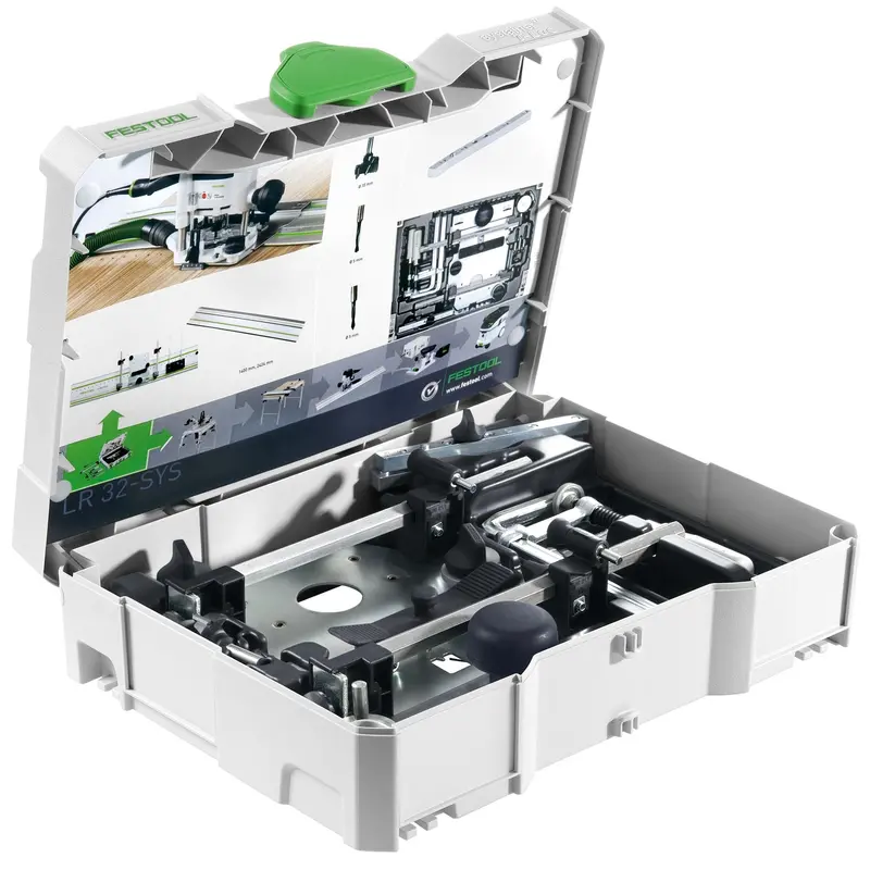 Festool 32 Mm Hole Drilling Kit Compatible With Of1010 & Of1400 Routers 1