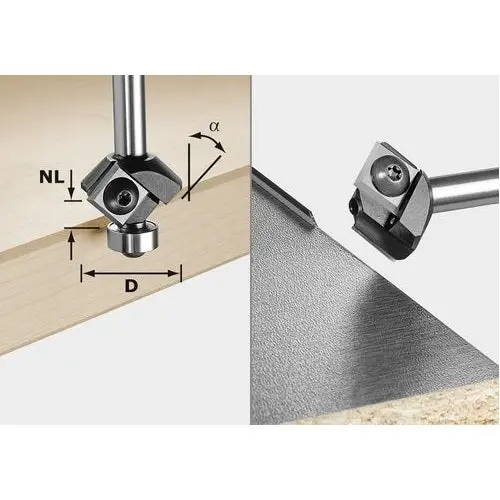 Festool 45° Edge Trimming Router Bit – 8 Mm Shank 1