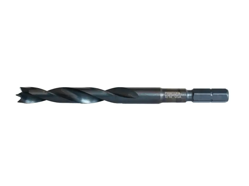 Festool D 5/16" Brad Point Bit With Corrosion-Resistant Ce/W Finish 1