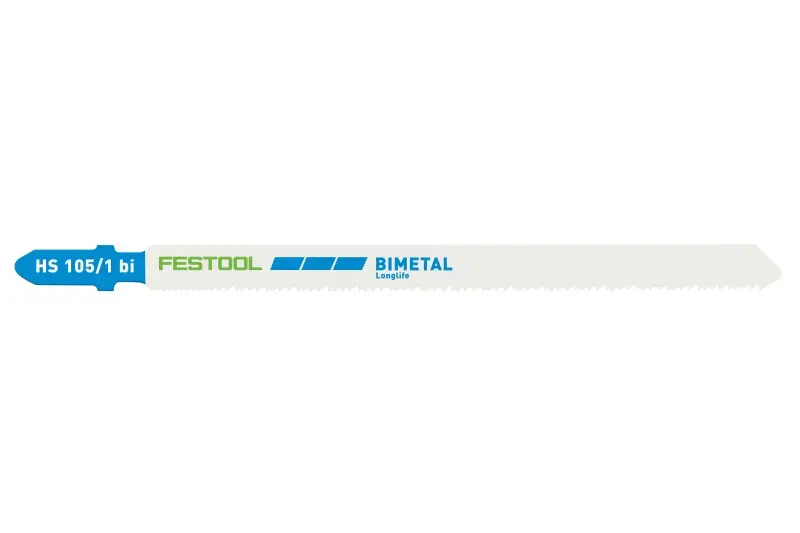 Festool Hs 105/1 Bi Metal-Cutting Jigsaw Blades – 5-Pack 1