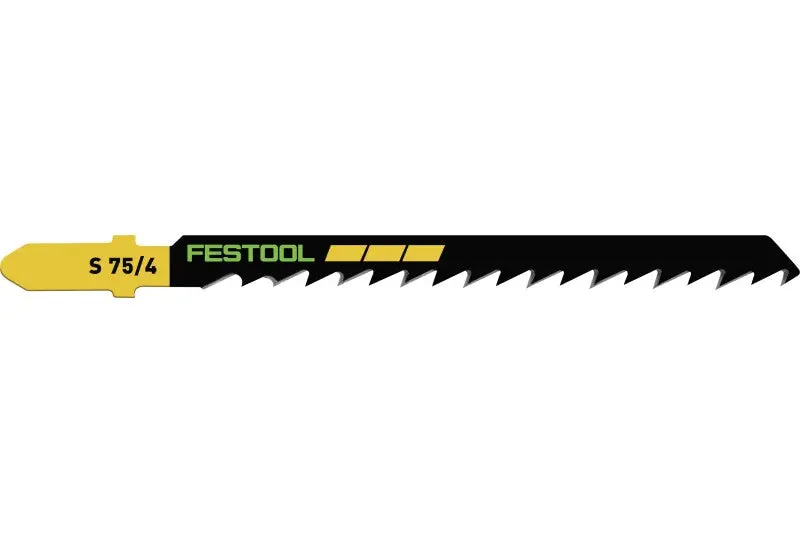 Festool S 75/4 Clean-Cut Jigsaw Blades – 5-Pack 1