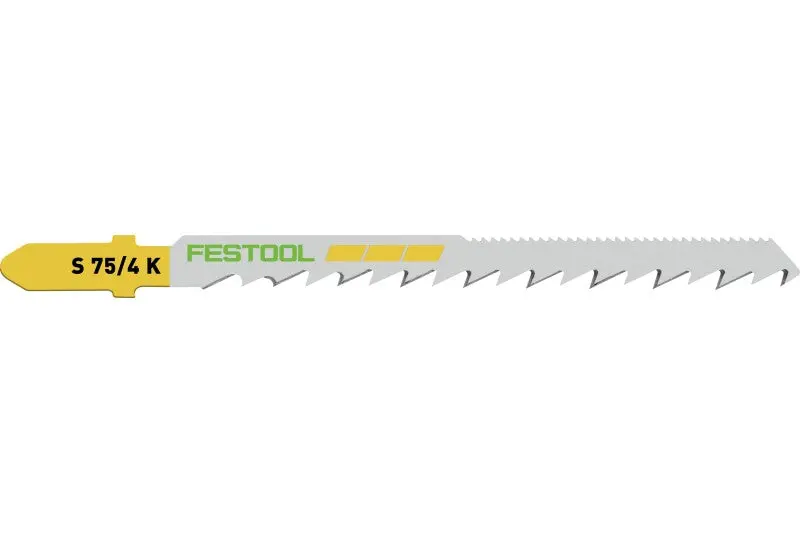 Festool S 75/4 K Scroll-Cut Jigsaw Blades – 5-Pack 1