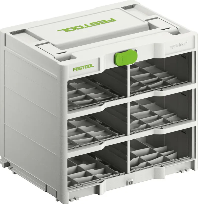 Festool Sys3-Rk/6 M 337 Standalone Six-Level Systainer Rack 1