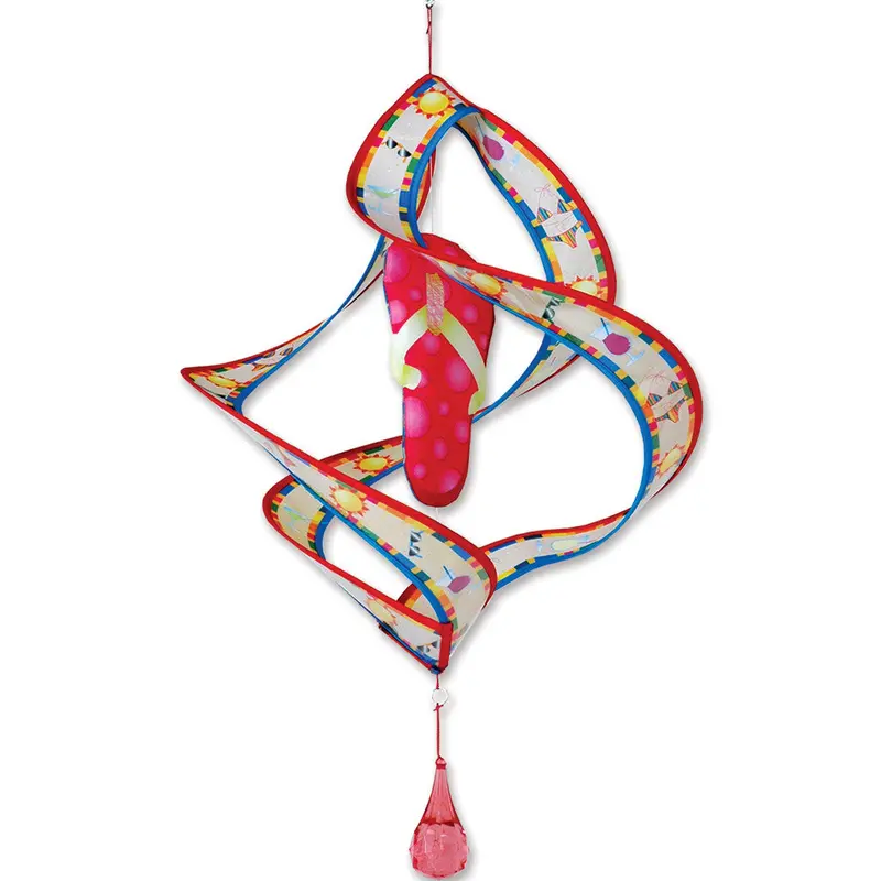 Flip-Flop Accent Twirly For Summer Or Beach-Themed Decor 1