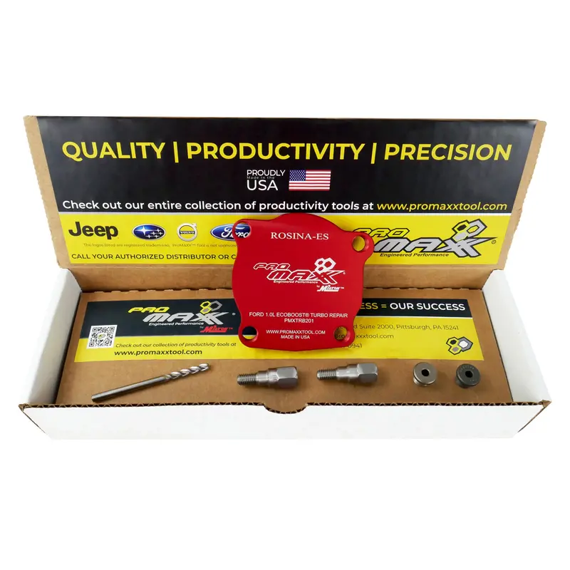 Ford 1.0L Ecoboost Turbo Repair Kit – For Ecosport & Bronco Sport – Extractorless™ On-Vehicle Service 1