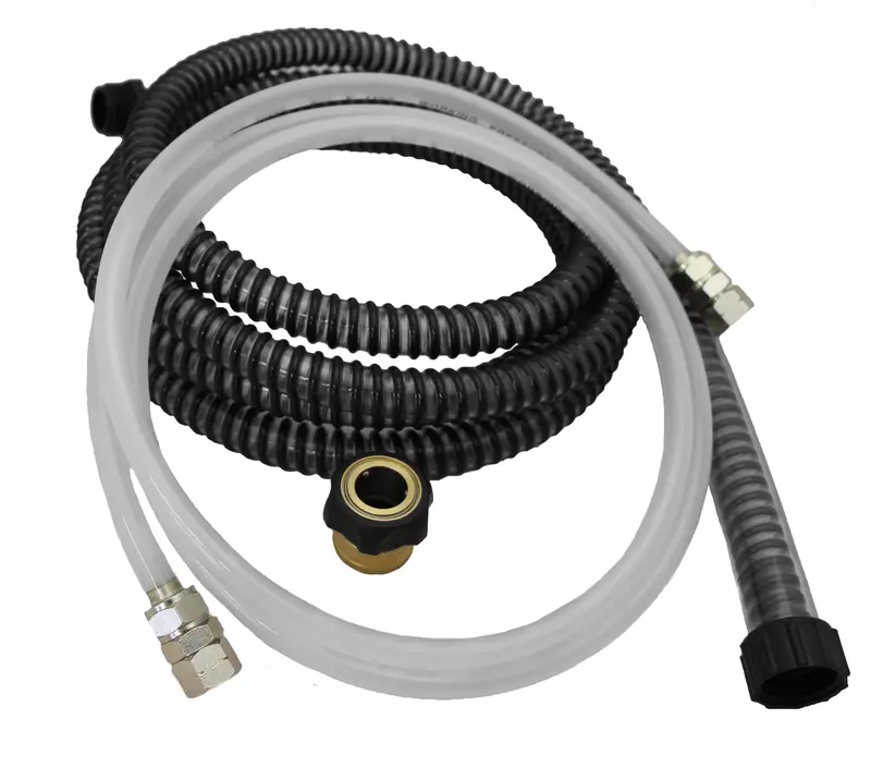Fuji Spray 10-Foot Dual-Line Hose Kit – Fluid & Air Combo For 2-Quart Pressure Pot 1