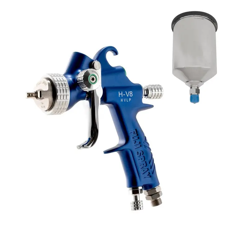 Fuji Spray H-V8 Hvlp Spray Gun – 1.4Mm Air Cap + 600Cc Nylon Cup 1
