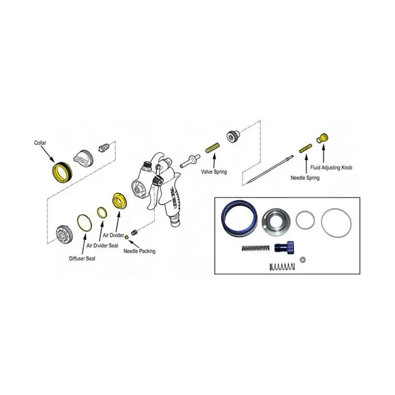 Fuji Spray T-Model Rebuild Kit 1