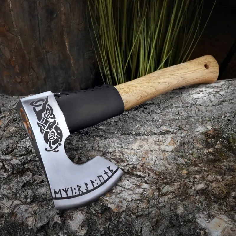 Full-Size Camping Axe "Urvangr" – Rugged Trail-Ready Design 1