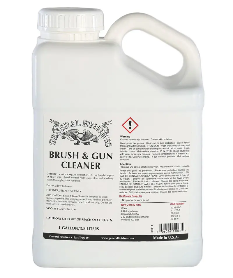 General Finishes Brush And Spray Gun Cleaner For Wood Finishing 1