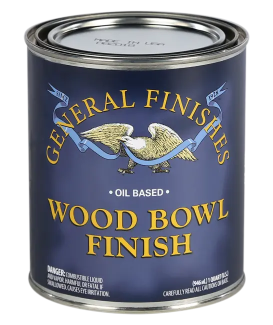 General Finishes Oil-Based Wood Bowl Finish – Food-Safe Top Coat 1