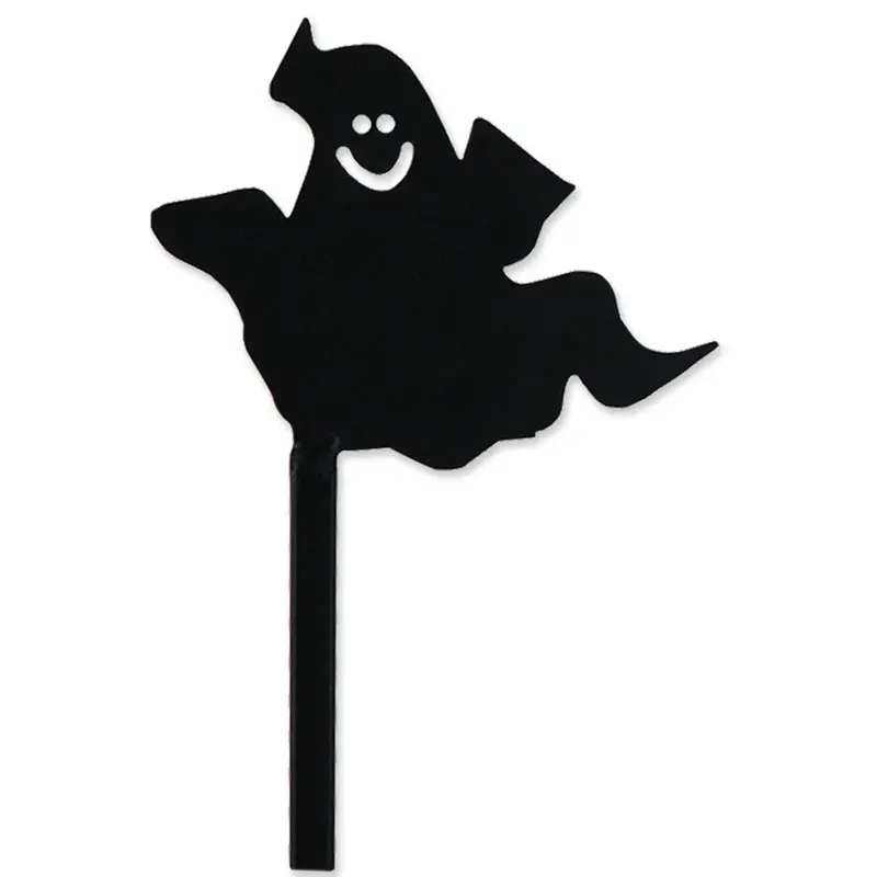 Ghost-Themed Flagpole Finial For Outdoor Decor 1