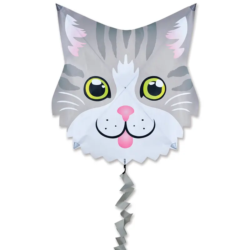 Gray Cat Fun Flyer Kite 1