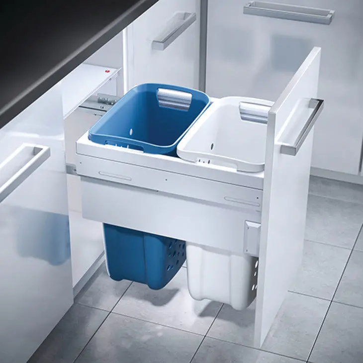 Häfele Hailo 45 Cm Pull-Out Hamper For Laundry Areas 1