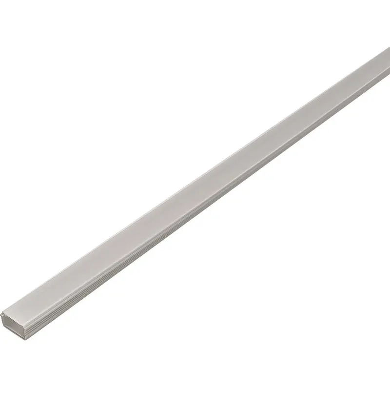 Häfele Loox 1/4"-Depth Recessed Polypropylene Led Channel – 2.5 M 1