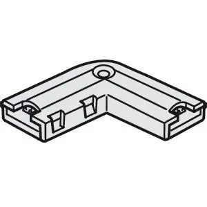 Häfele Loox 2030/3030 Rigid Led Strip Corner Connector 1
