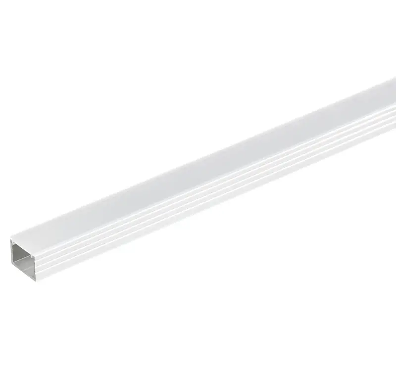 Häfele Loox 9/16"-Height Surface-Mount Aluminum Led Channel – Clear Anodized, 2.5 M 1