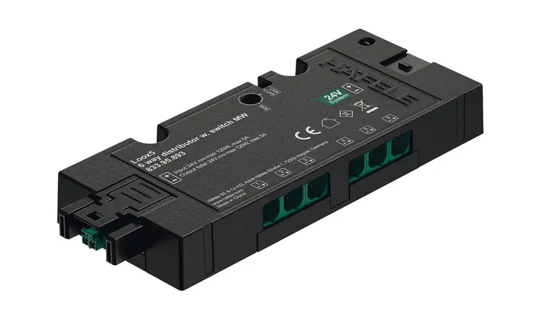 Häfele Loox5 24V 6-Output Multi-White Led Distributor – Manual Mode 1