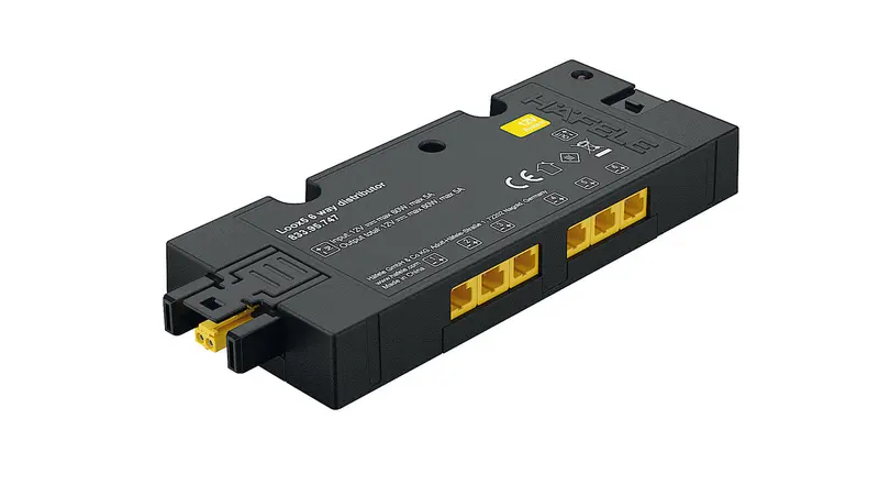 Häfele Loox5 Box-To-Box 6-Port Passive Distribution Hub 1