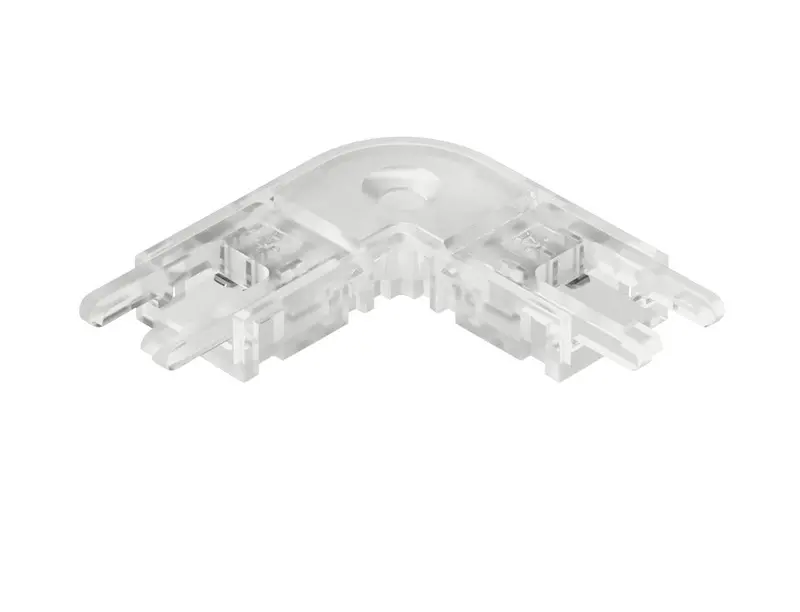 Häfele Loox5 Rigid 90° Corner Connector For 8 Mm Multi-White Led Strip Lights 1