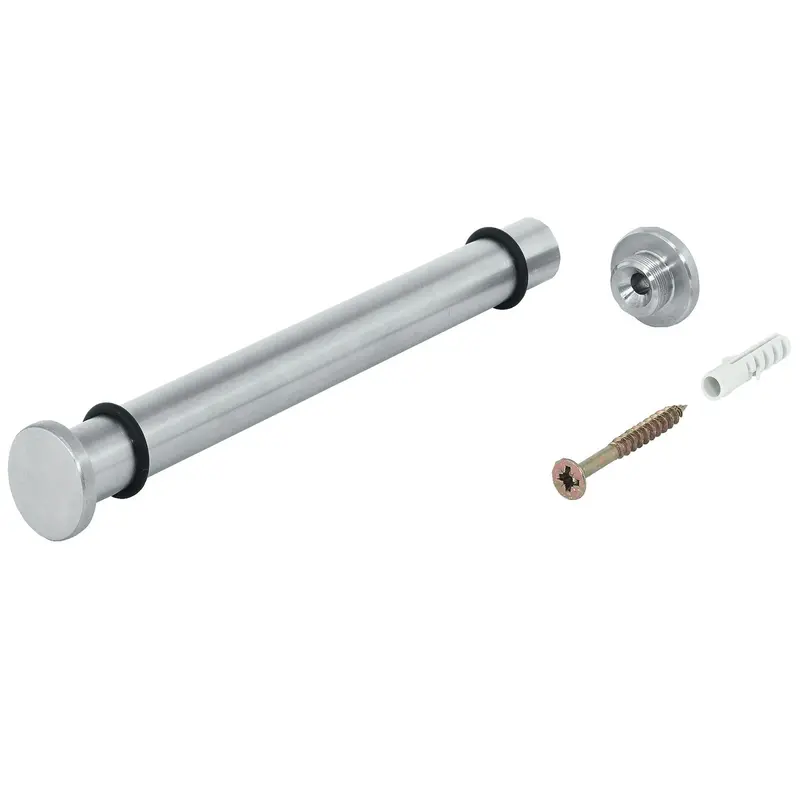 Häfele Ø20 Mm Wall-Mount Glass Shelf Support Kit (2 Required Per Shelf) 1